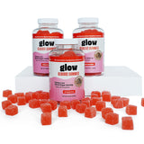 Glow Gummies 3-bottle strawberry flavor bundle