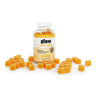 Glow Gummies 60-count bottle in orange flavor