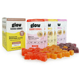 Glow Gummies variety pack 6-bag box with all flavors