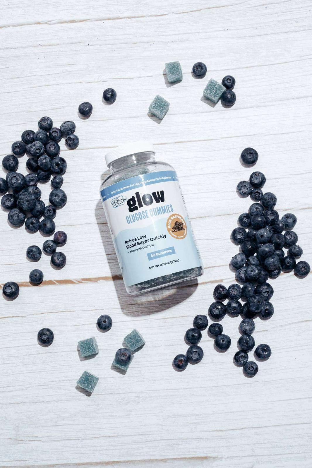 Glow Gummies Strawberry — studio photo